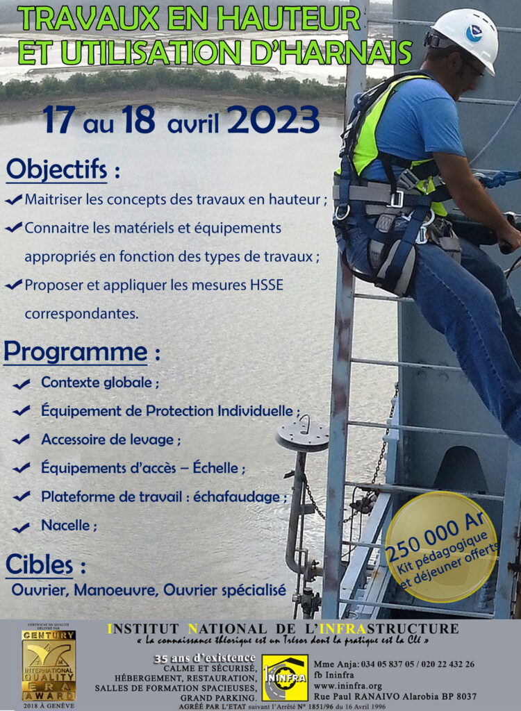 TRavaux en hauteur