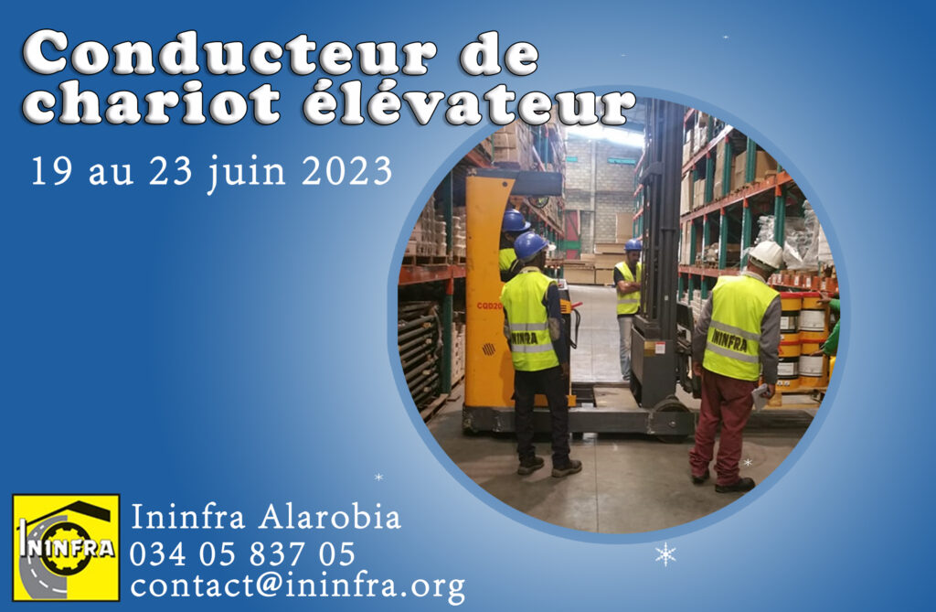 conducteur chariot 19 23 juin